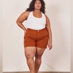 Big Bud Press red trouser short, XXS